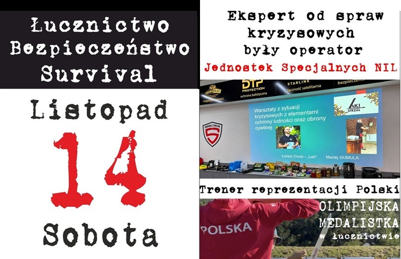 Łączenie pokoleń: Survival / Bezpieczeństwo / Łucznictwo po raz pierwszy w Kętach!