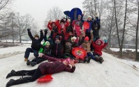 Hu huuu haaa… Nasza zima nie jest zła! - czyli ferie w Świetlicy Środowiskowej w Kętach