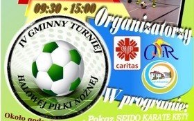 Zapraszamy na IV Gminny Turniej Piłki Halowej