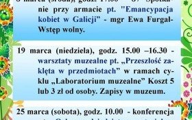 Marzec w kęckim muzeum