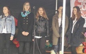 Uczennice ZSP nr 3 w Kętach w Przeglądzie Piosenki Wiosennej