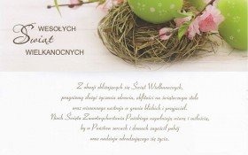 Życzenia Wielkanocne od Burmistrza Gminy Kęty