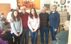 Wolontariusze ZSP 3 z Kęt po raz kolejny w Dziennym Domu Seniora „Wigor” w Kętach