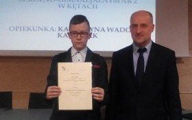 Karol Łanocha wśród najlepszej piątki. Gratulacje!