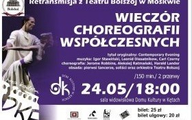 Zapraszamy na Wieczór Choreografii Współczesnych w Domu Kultury
