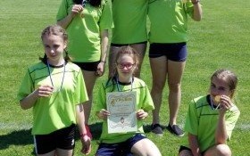 Mistrzynie powiatu z Kęt