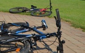 Nietrzeźwy rowerzysta w Malcu