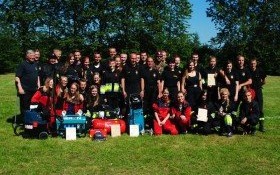 Relacja z gminnych zawodów sportowo - pożarniczych