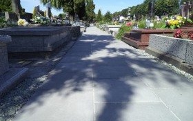 Cmentarne alejki już po remoncie