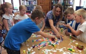 Minęły dwa tygodnie wakacji w bibliotece