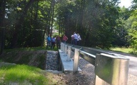 Mostek na ul. Lipowej w Witkowicach już po odbiorze