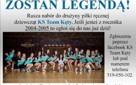 Ruszył nabór do dziewczęcej drużyny piłki ręcznej! Nie zwlekaj. Zapisz się już dziś!