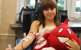 Ponad 17,5 litrów krwi dla chorych dzieci - Akcja Krwiodawstwa w "Koperniku"