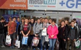 Uczniowie "Kopernika" na Targach