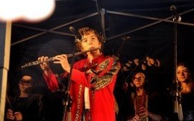 Jarmark Świętojański pod deszczowym niebem