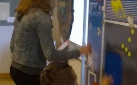 Koło regionalno-historyczne z ZS-P nr 3 z wizytą w kęckim muzeum