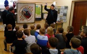 Górnicy odwiedzili Szkołę Podstawową w Nowej Wsi