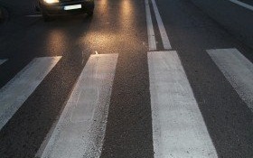 Potrącenie pieszej na pasach w Kętach