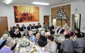 Wigilijne spotkanie w Domu "Senior-Wigor" w Kętach