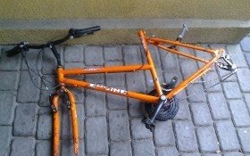 Znaleziono ramę rowerową