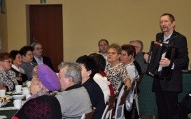 Kolędowanie z mieszkańcami w Bielanach