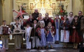 Tegoroczne kolędowanie ZPiT "Małe Kęty"