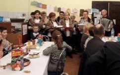 Spotkanie noworoczne z kolędą w Łękach