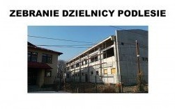Zaproszenie na zebranie mieszkańców dzielnicy Podlesie w Kętach