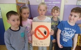 Nie pal! - apelują przedszkolaki z Nowej Wsi