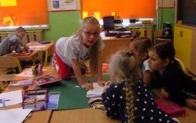 "Jestem Polakiem, jestem Europejczykiem" - projekt edukacyjny w klasie I w Bielanach