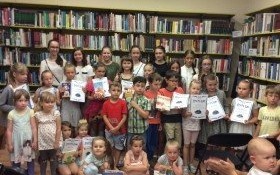 Moja własna książka - finał konkursu w kęckiej bibliotece