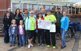 Trzy tysiące kilometrów na rowerach dla małej Antosi
