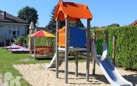 Drugi etap modernizacji placu zabaw w przedszkolu nr 8 w Kętach