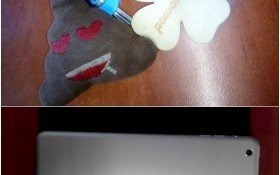 Klucze i tablet czekają na właścicieli w Komisariacie Policji w Kętach