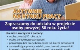 Projekt „Po 50-tce aktywnie na rynku pracy”