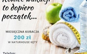 Koniec wakacji to dopiero początek - specjalna oferta Naturhouse Kęty [OGŁOSZENIE PŁATNE]