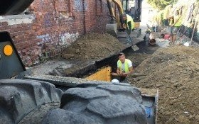 Na ul. Kleparz robią już kanalizację deszczową