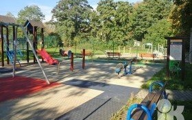 Zakończył się remont placu zabaw w Łękach