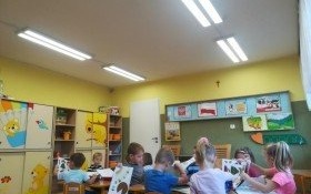 Modernizacja oświetlenia w SPWP nr 1 w Kętach