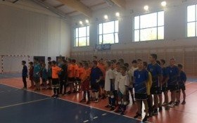 Zawody w nowej sali sportowej na Podlesiu