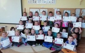 Zajęcia „Dzień dawcy szpiku” w przedszkolu na Podlesiu