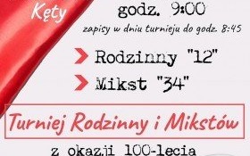 Turniej Rodzinny i Mikstów na 100-lecie Niepodległości – zapraszamy!
