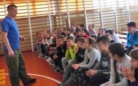 Czym oddychamy? - prelekcja dla uczniów kęckiej Trójki