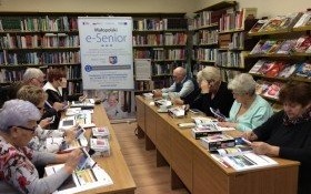 Małopolski e-senior - projekt organizowany w kęckiej bibliotece