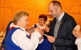 Wigilijne spotkanie w Kole Gospodyń Wiejskich w Witkowicach