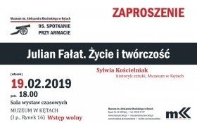 Julian Fałat – życie i twórczość. Muzeum zaprasza na 95. Spotkanie przy armacie