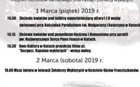 Ogłoszenie sponsorowane: Obchody Narodowego Dnia Pamięci Żołnierzy Wyklętych