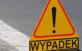 Wypadek drogowy w Bielanach