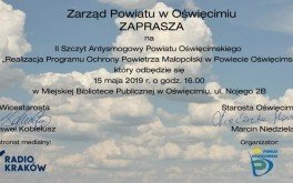 II Szczyt Antysmogowy Powiatu OświęcimskiegoII Szczyt Antysmogowy Powiatu Oświęcimskiego