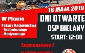 Dni otwarte w OSP Bielany już w sobotę!